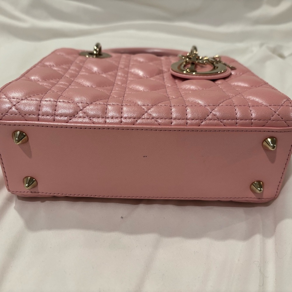 Small iridescent pink lady Dior - Picture 8 of 8